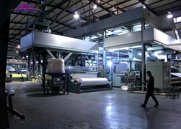 350m/Min 3200mm Non Woven Fabric Making Machine For Hygiene Wet Wips