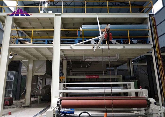 Spunbond Melt Blown Composite Non Woven Fabric Production Line 110gsm