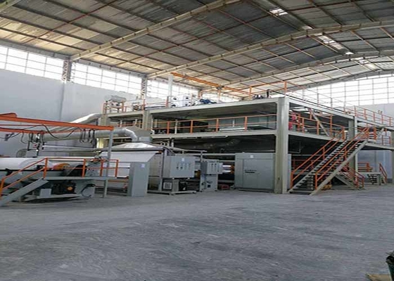 Medical SSMMS PP Meltblown Nonwoven Fabric Making Machine 2400mm